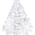 Árbol De Navidad Tradicional Expreso Polar Tronador De Lujo De 1.2m Blanco