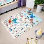 Alfombra Antigolpes Plegable Bebes Reversible 150x200cm