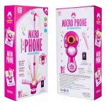 Micrófono Infantil Karaoke Luces Conexión Mp3 Celular