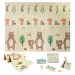 Alfombra Antigolpes Plegable Bebes Reversible 120x180cm