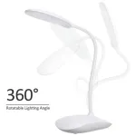 Lampara De Mesa Usb Velador Escritorio Luz Led Blanca