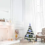 Arbol Navidad Tronador 1,20 + Kit 30 Azul Plata Black Friday