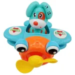 Animalitos En Avión Juguete Didáctico A Fricción Para Bebe