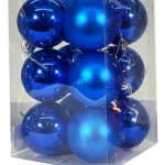 Adornos Navideños Set Bolas De Navidad 6cm X12 Unidades