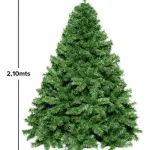 Arbol Navidad 2,10mts Imperial Alta Gama