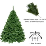 Arbol Navidad 2,10mts Imperial Alta Gama