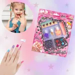 Set Uñas Juego De Belleza Manicura Infantil Decoración
