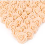 Mini Rosas Flores Artificiales Decoracion Pack X250