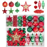 Navidad Adornos X73 Bolas Estrellas Figura Puntal Decoración