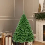 Arbol De Navidad Imperial 1.3mts Base Metálica - Alta Gama Color Verde