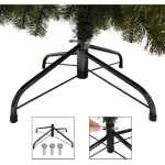 Arbol De Navidad Arbolito Pino Montañes Deluxe 1,30mts Base Metalica