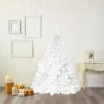 Arbol Navidad Extra Lujo Patagonia Blanco 1,30mts