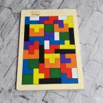 Puzle Tetris, 100% Madera, 40 Piezas, Top Gift Challenge