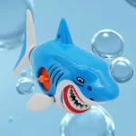 Juguete Para El Baño Tiburón A Cuerda Para Bañadera
