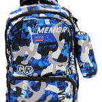 Mochila Urbana Escolar Porta Notebook Impermeable + Canopla