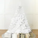 Arbol Navidad Extra Lujo Patagonia Blanco 1,30mts