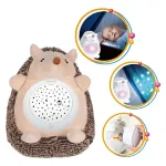 Peluche Erizo Con Luz Y Música Juguete Proyector Giratorio