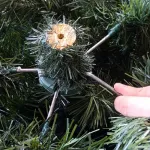 Árbol De Navidad Expreso Polar Canadian Luxury De 1.5m Verde Oscuro