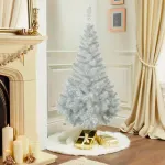 Árbol De Navidad Canadian Spruce Blanco/plata 2mts