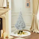 Arbol Navidad Canadian Spruce Blanco/plata 1.5m Black Friday Color Blanco Plata