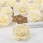 Mini Rosas Flores Artificiales Decoracion Pack X250