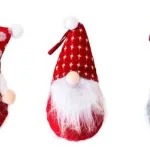 Adorno Navidad Colgante Gnomo Navideño 14cm