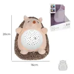 Peluche Erizo Con Luz Y Música Juguete Proyector Giratorio