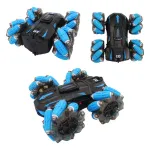 Auto A Control Remoto Acrobático Vehículo Luz Led Giro 360°