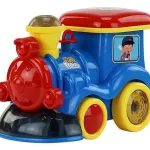 Tren A Vapor Con Luz Sonido Y Movimiento Juguete Para Bebe