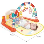 Gimnasio Piano Manta Con Sonajeros Para Bebe Luz Sonido