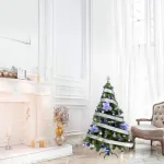 Arbol Navidad Tronador 1,50mts Azul Plata X40 Cybermonday