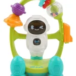 Sonajero Para Bebes Maraca Astronauta Didáctico Color Blanco