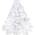Árbol De Navidad Tradicional Expreso Polar Tronador De Lujo De 1.2m Blanco