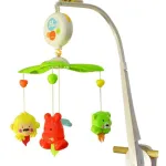Móvil Cunero Giratorio Musical Didáctico Para Bebe Juguete