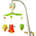 Móvil Cunero Giratorio Musical Didáctico Para Bebe Juguete