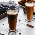 Set X6 Unidades Jarros Submarino Cafe Vaso Vidrio 335ml