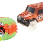 Pista Luminosa Flexible 152 Piezas Con Auto Luminoso