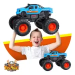 Camion Monster Truck Camioneta Gigante Off Road Juguete Color Celeste Personaje Predator