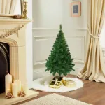 Árbol De Navidad Tradicional Expreso Polar Tronador De Lujo De 1.2m Verde