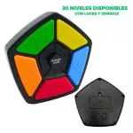 Juego De Memoria Con Sonido Y Luz Memo Star Tipo Simon Dice