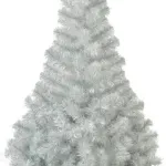 Arbol Navidad Canadian Spruce Blanco/plata 1.5m Black Friday Color Blanco Plata