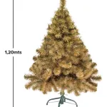 Arbol De Navidad Oregon De Lujo 1,20m Pie Metal Fabesa