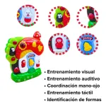 Set De Actividades Juguete Bebe Musical Didactico Luz