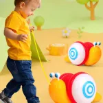 Caracol De Arrastre Con Luces Y Musica Para Bebes