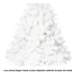 Arbol De Navidad Fabesa Patagonia Blanco 180 Cm X 145 Cm