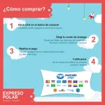 Árbol De Navidad Canadian Spruce Blanco/plata 2mts