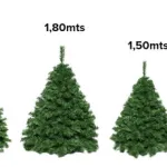 Arbol De Navidad Imperial 1.3mts Base Metálica - Alta Gama Color Verde