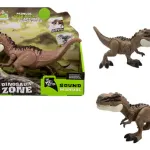 Dinosaurio T-rex Juguete Articulado Con Luz Y Sonido