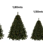 Árbol De Navidad Expreso Polar Alpino De 1.3m Verde Oscuro