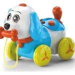 Perrito De Arrastre Musical Con Luz Juguete Para Bebes